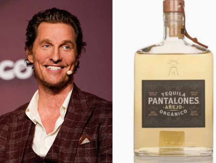 Matthew McConaughey’s Pantalones Tequila Sold in High-End Spirits Markets