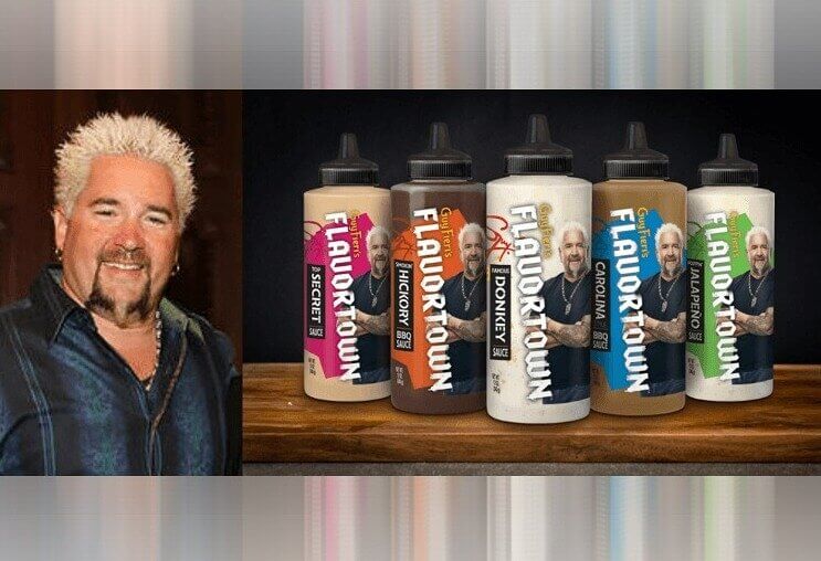 Guy Fieri’s Flavortown Sauces Sold in Major Grocery Chains