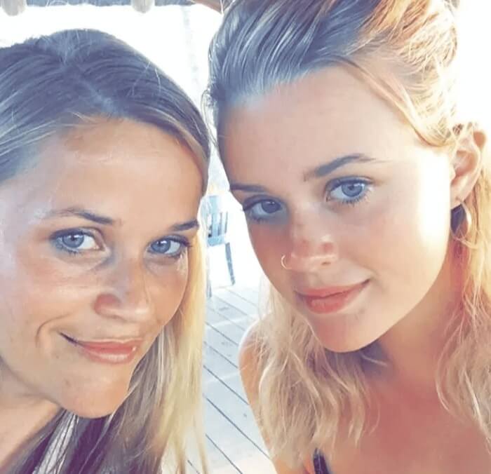 Reese Witherspoon And Her Daughter