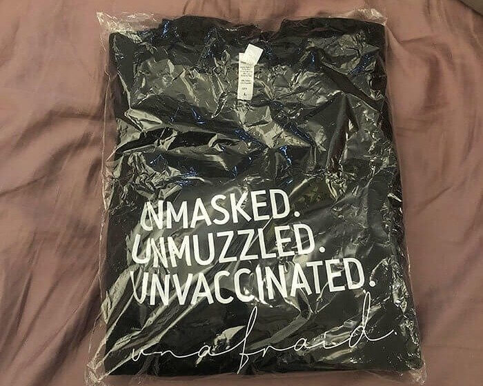 Unmasked. Unmuzzled. Unwarranted