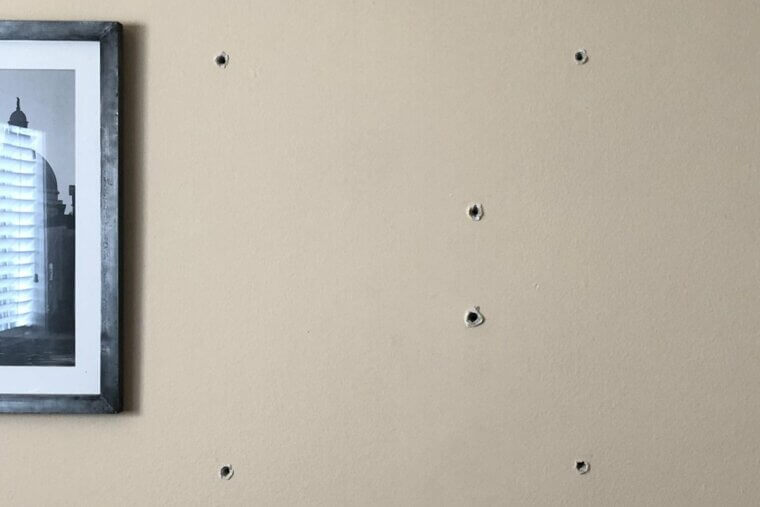 Patch Small Holes in Drywall