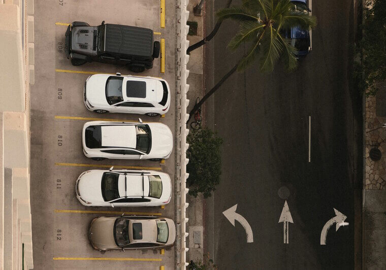 Parking Too Close to Other Cars