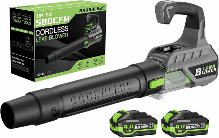 Effortless Yard Maintenance with GROOKER Leaf Blower - Your Go-To Tool!