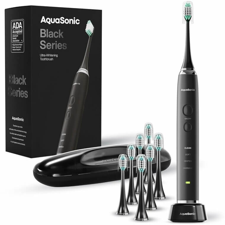 Experience Dazzling Smiles With Aquasonic Toothbrush - Ultimate Cleaning Power - Don’t Miss the 20% Discount!