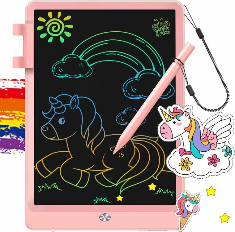Enhance Skills with FLUESTON Writing Tablet - Perfect Gift for Kids! Now 37% Off!