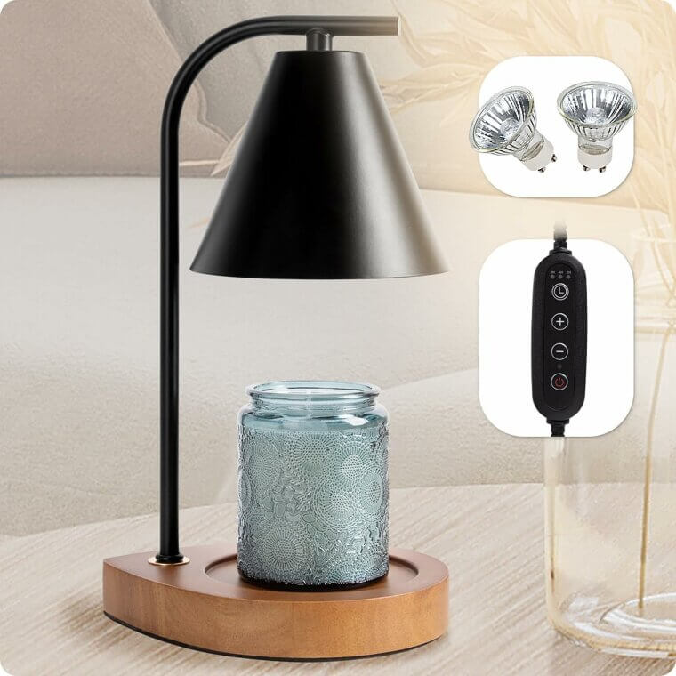 Illuminate Your Space With Candle Warmer Lamp - Stylish and Functional - Now 12% Off!
