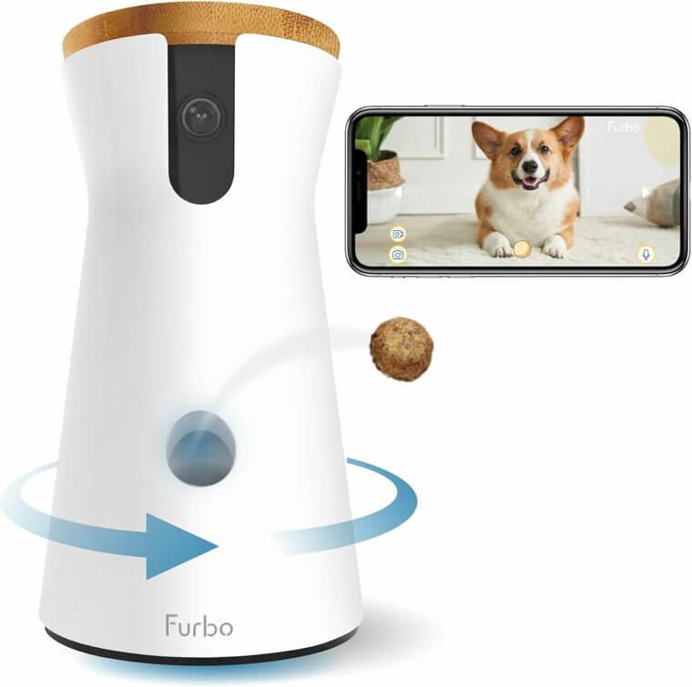 Enhance Pet Safety with Furbo Dog Camera - 360° View & Treat Toss Enjoy 39% Off!