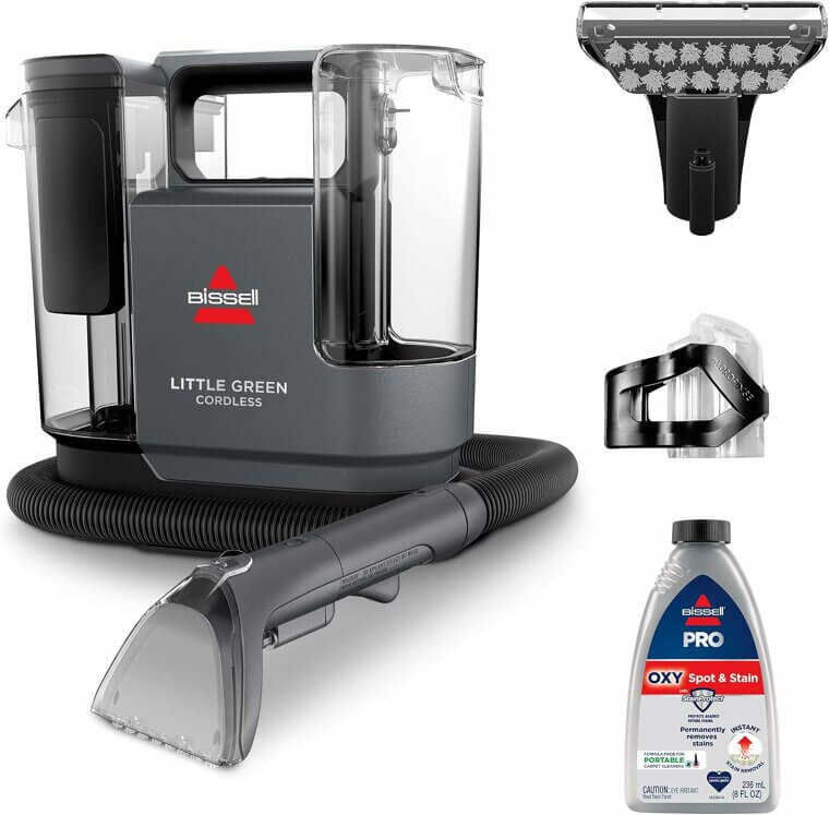 Revolutionize Cleaning With Bissell Little Green Cordless Cleaner!