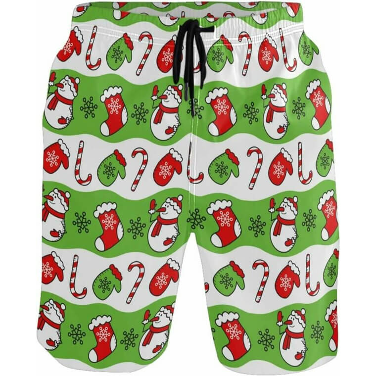 Stylish Mens Swim Trunks - Quick Dry Comfort for Active Days