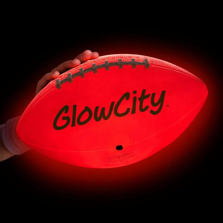 GlowCity LED Football - Perfect for Night Play and Adventures - Don’t Miss the 26% Discount!