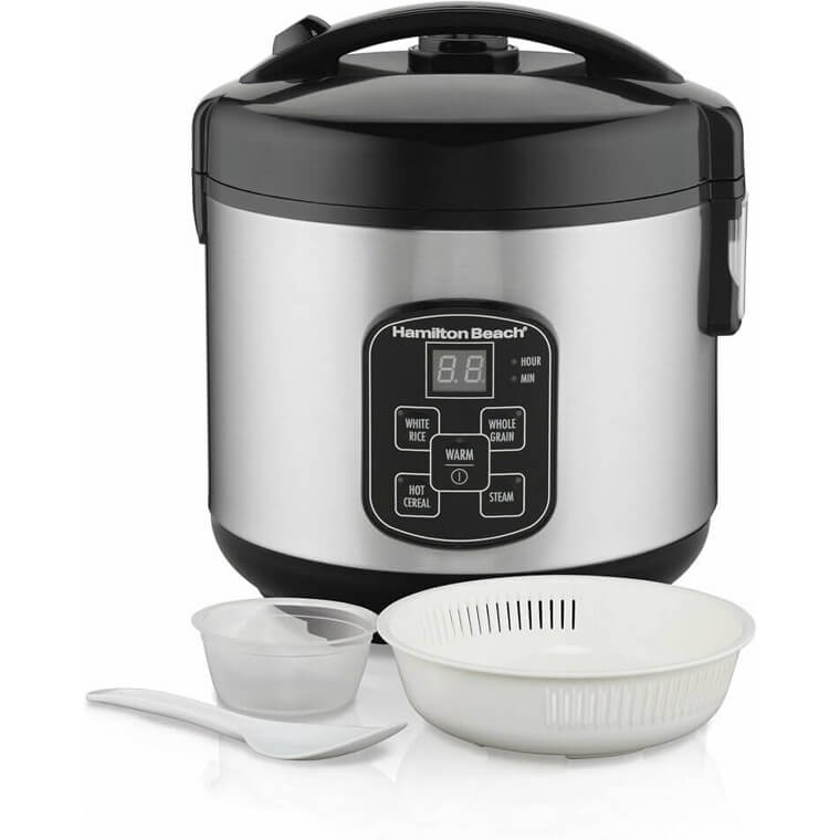Effortless Meals with Hamilton Beach Rice Cooker - Perfect Steamer!