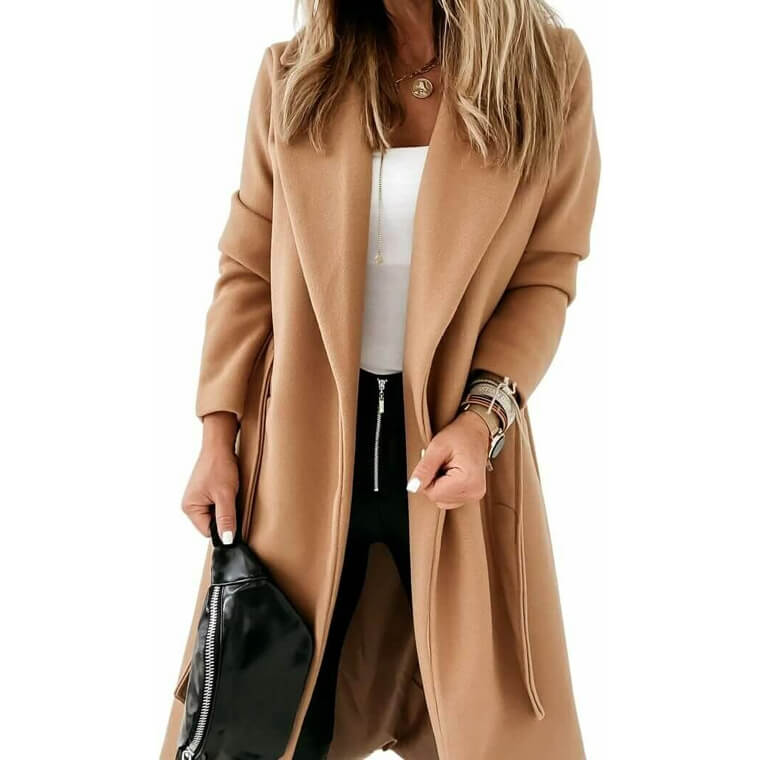 Stay Stylish and Warm with Classic Women's Coat 46% Off!