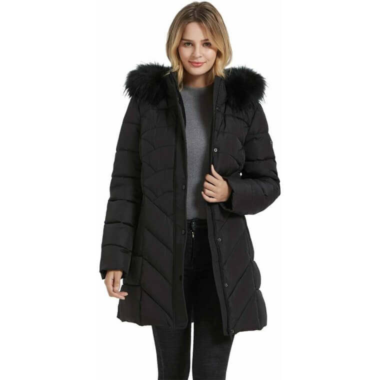 Stay Cozy with BINACL Women's Winter Coat - Perfect for Any Size!