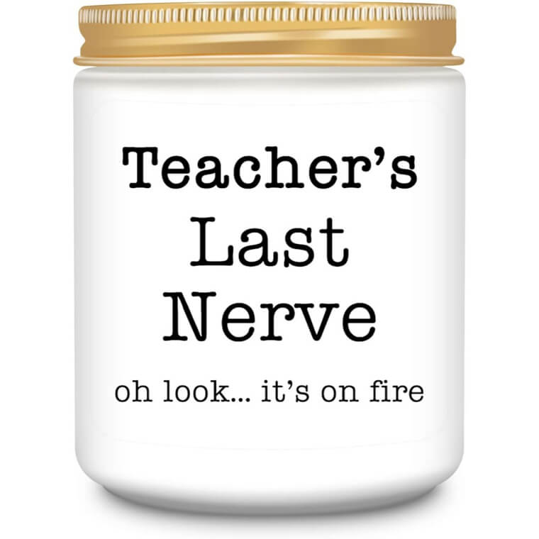 Delight Your Favorite Teacher With Teacher Gifts Candle!