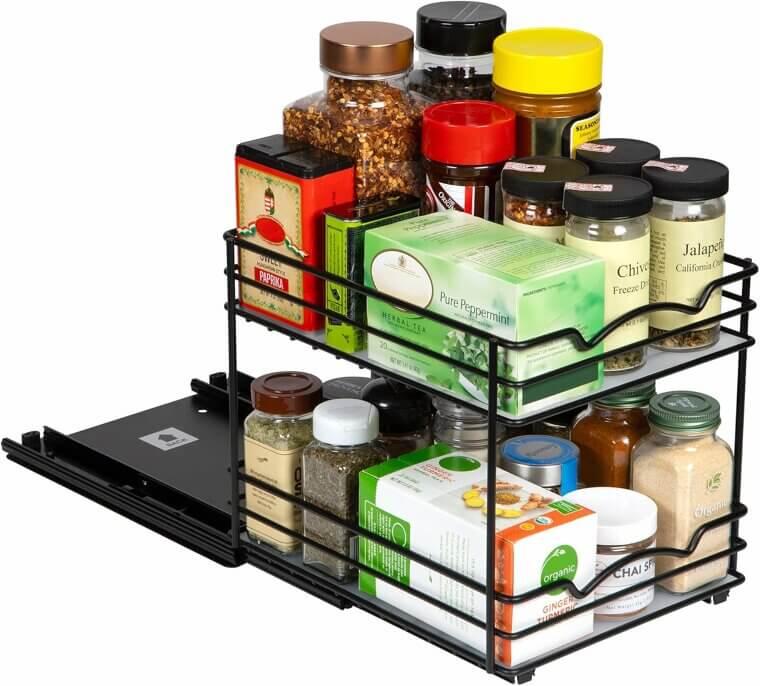 Revamp Your Kitchen with Pull Out Organizer -