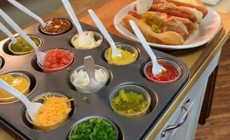 Use a Muffin Tin to Serve Your Condiments With Ease