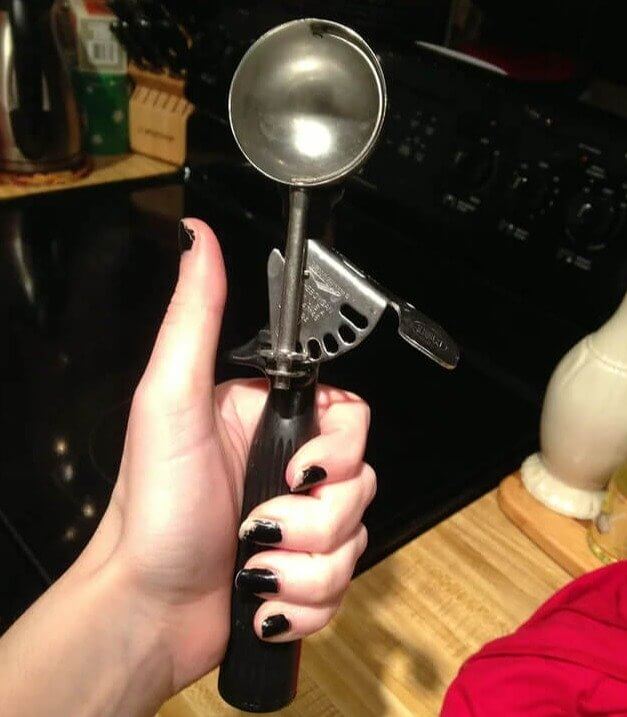 Use an Ice-Cream Scoop to Remove Pumpkin Seeds