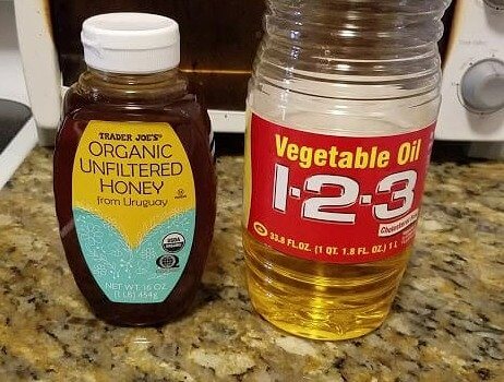 Lightly Coat the Spoon or Cup in Oil Before Measuring Honey