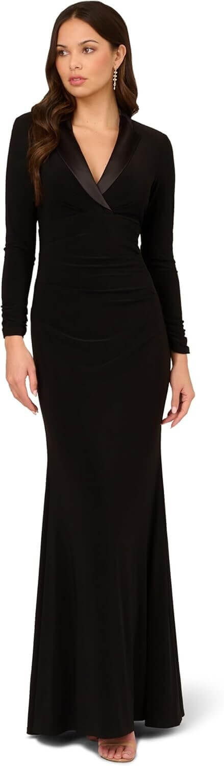 Adrianna Papell Tuxedo Dress - Elegant Style for Special Occasions 
