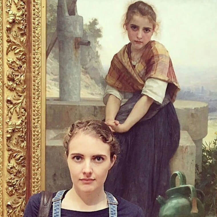 She Found Her Artistic Twin