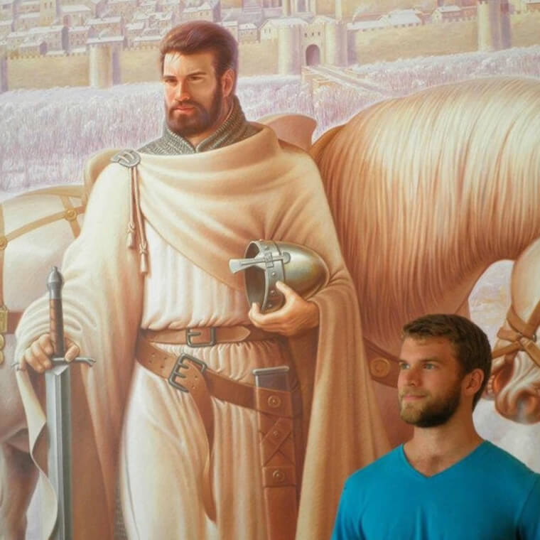 Connecting To His Historic Roots