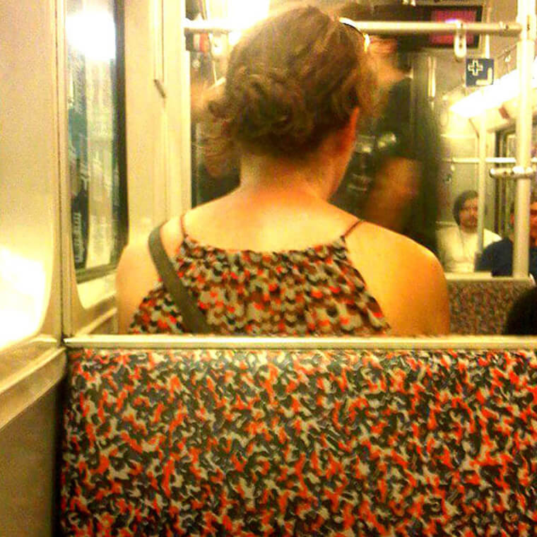 It's So Hot, She's Melting Into The Seat