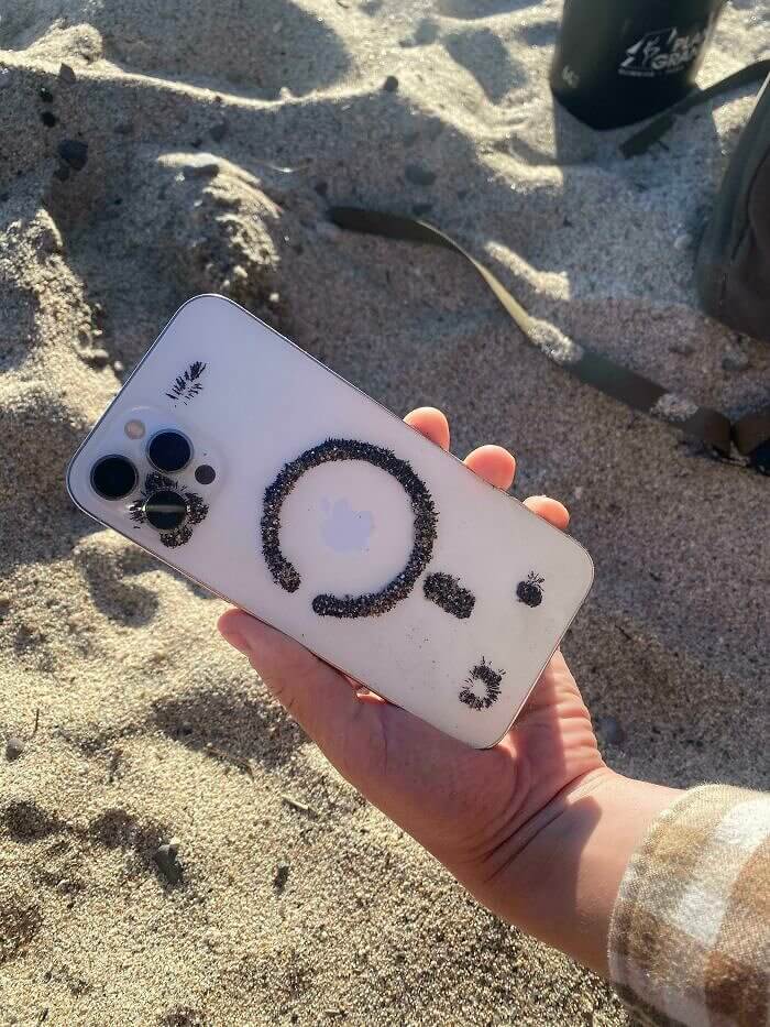 A areia na cidade de Tahoe é magnética
