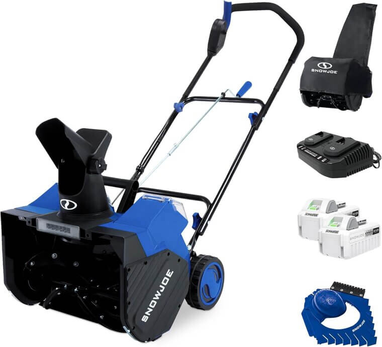 Snow Joe Cordless Blower - Tackle Winter with Ease - Now 6% Off!