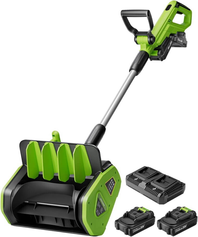 Cordless Snow Shovel - Effortless Winter Clean-Up! - Now 40% Off!