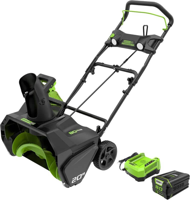 Greenworks 80V Snow Blower - Tackle Winter with Ease - Now 27% Off!