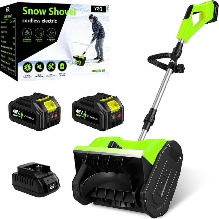 Cordless Snow Shovel - Lightweight, Powerful & Easy to Use - Now 27% Off!
