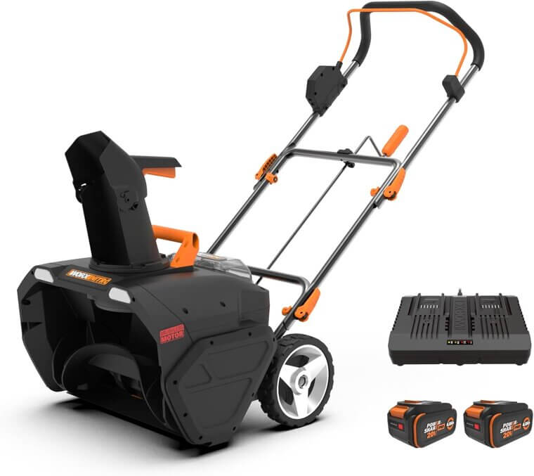 Worx Cordless Snow Blower - Powerful, Easy Snow Clearing - Enjoy 7% Off!