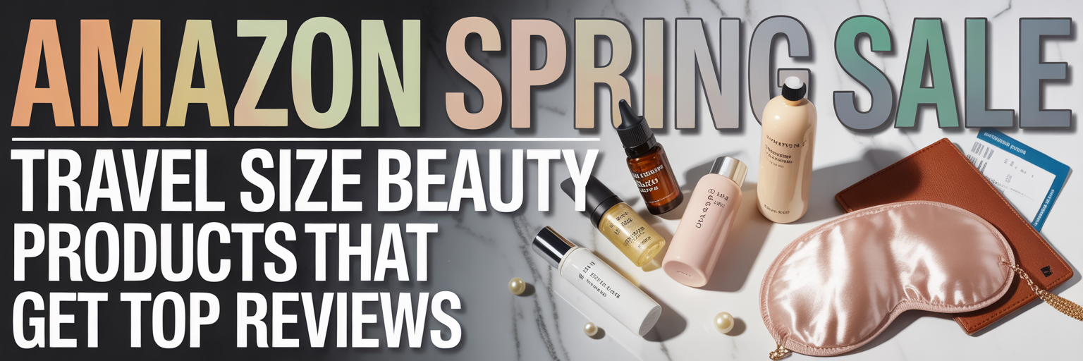 Travel Size Beauty Products That Get Top Reviews