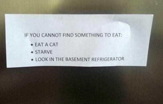 But There Is Nothing To Eat Mom And Dad!