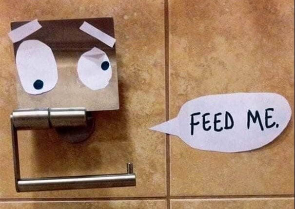 The Curse Of The Empty Toilet Paper Holder