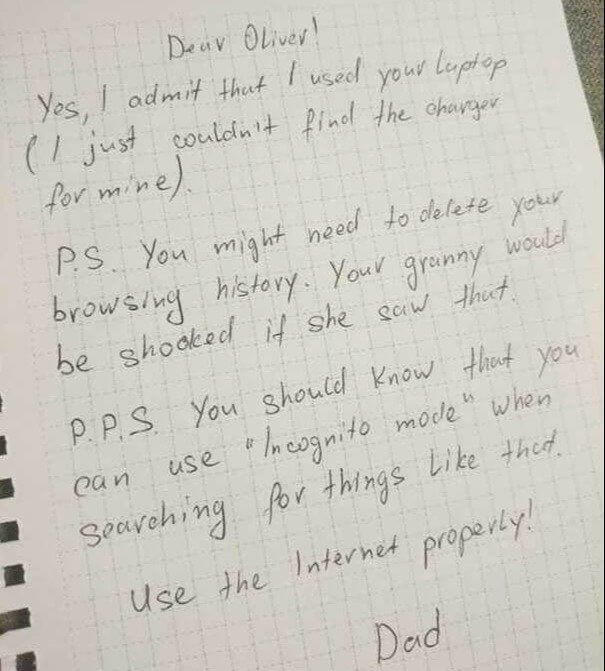 Always Delete That Browser History To Avoid A Weird Conversation