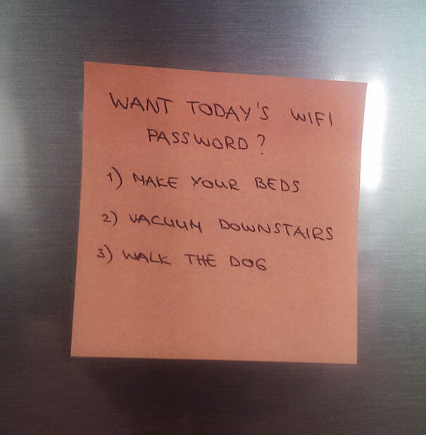 Don't Feel Like Doing Chores? No Problem... And No Wi-Fi