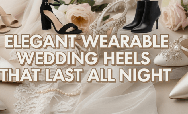 The Heel Height That Makes a Wedding Actually Wearable