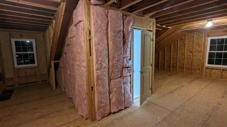 Insulate the Attic Hatch or Pull-Down Door