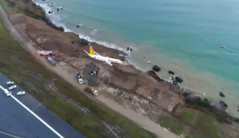 The Cliffside Teeter-Totter: The Miraculous Moment a Jet Full of Passengers Stopped Inches From a Black Sea Grave