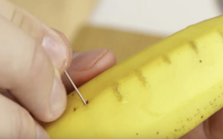 Slice A Banana Without Ever Touching It