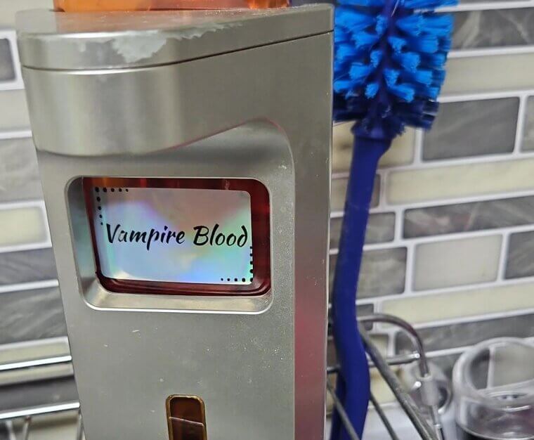Vampire-Themed Dispenser