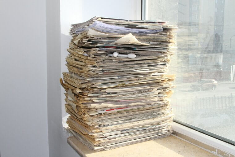 Use Newspaper To Stop Weed Growth