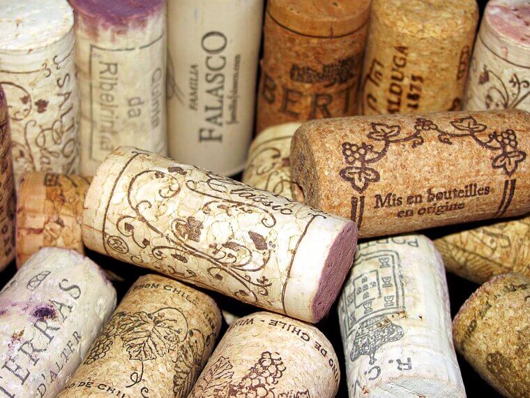 Use Corks For Simple Garden Markers