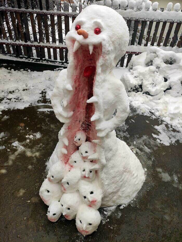 Frosty The Snowman Gone Bad