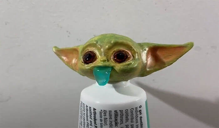 Puking Baby Yoda