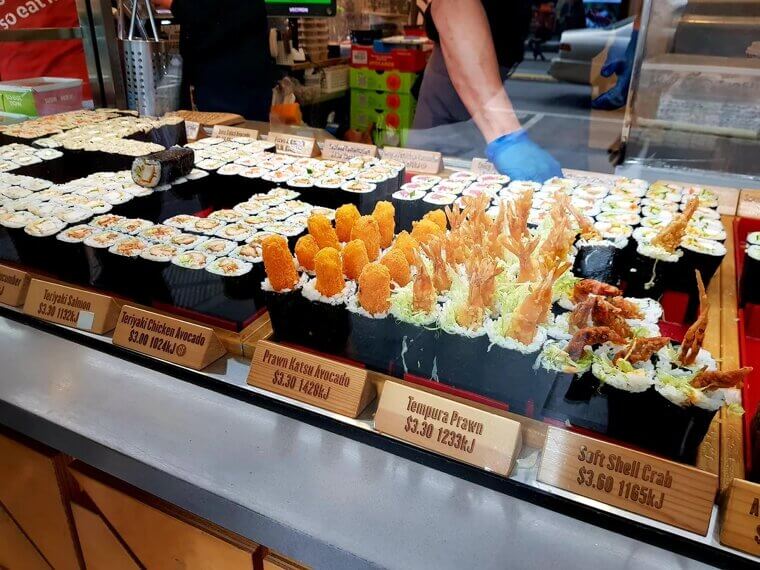 Buffet Sushi Rolls