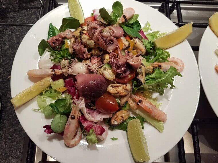 Mixed Seafood Salad