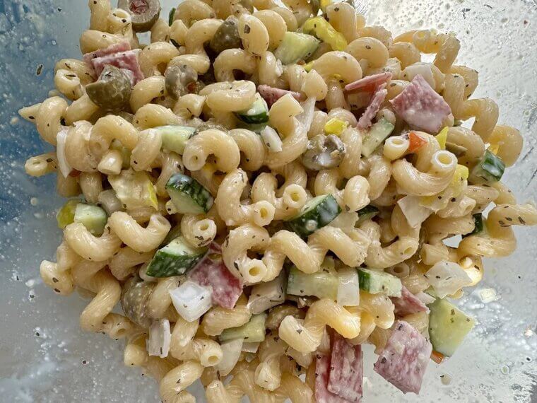 Day-Old Pasta Salad
