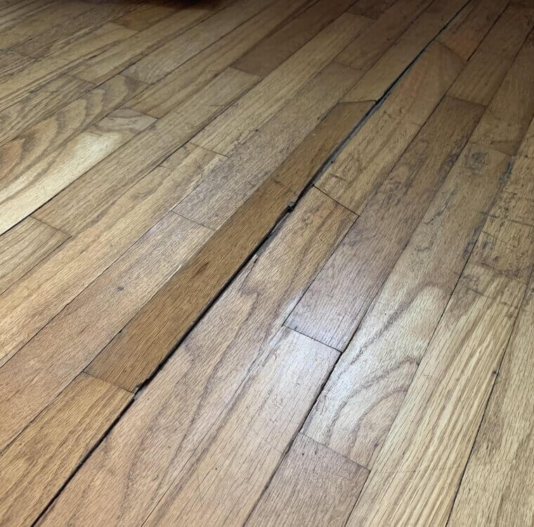 Fixing Gaps in Hardwood Floors
